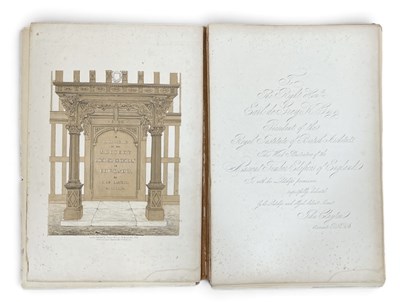 Lot 555 - CLAYTON, JOHN (Architect); 'A Collection of...