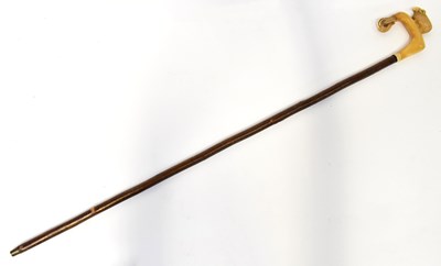 Lot 252 - A Langdale shepherd's crook by Richard Fisher,...