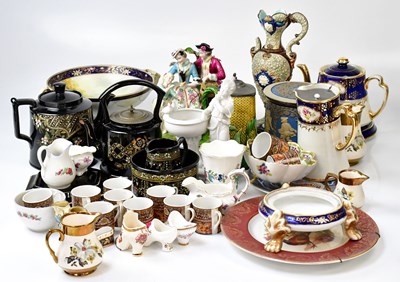 Lot 145 - A collection of 19th and 20th century ceramics,...