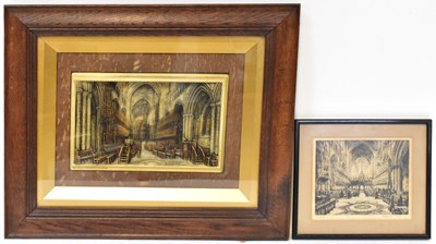 Lot 581 - A 3D plaster representation of ‘The Choir,...