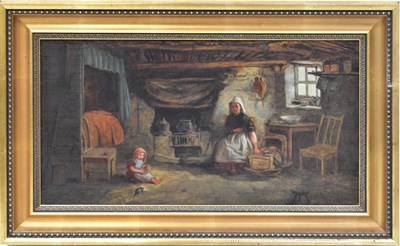 Lot 474 - 19TH CENTURY ENGLISH SCHOOL; oil on canvas, an...