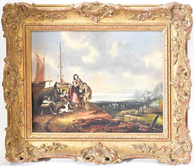 Lot 475 - 19TH CENTURY ENGLISH SCHOOL; oil on board,...