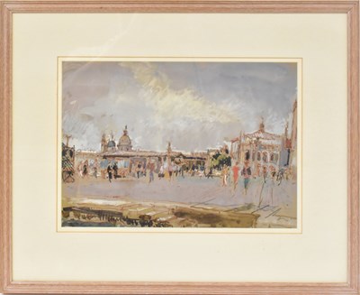 Lot 530 - JOHN LINFIELD (born 1930); watercolour, ‘The...