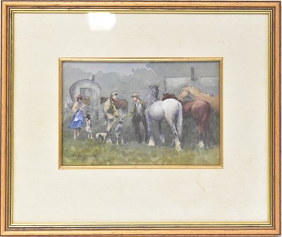 Lot 534 - BRIAN IRVING (20th century); watercolour, a...