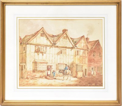 Lot 517 - WILLIAM TASKER (19th century); watercolour, a...