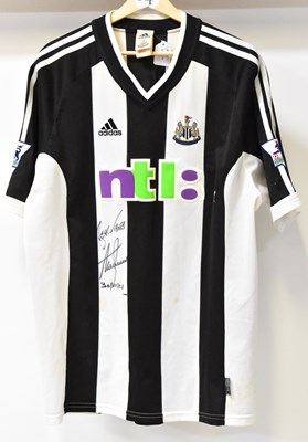 Lot 657 - NEWCASTLE UNITED FC; an Alan Shearer signed...