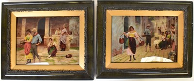 Lot 556 - A pair of 19th century chrystoleums of...