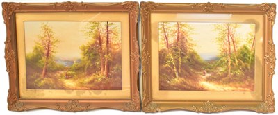 Lot 473 - 19TH CENTURY CONTINENTAL SCHOOL; a pair of...