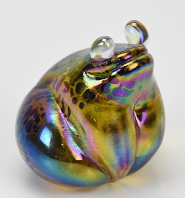 Lot 261 - JOHN DITCHFIELD FOR GLASFORM; an iridescent...