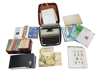 Lot 648 - A quantity of assorted ephemera, including an...
