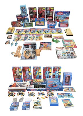 Lot 711 - A large collection of Thunderbirds and Captain...