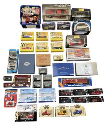 Lot 723 - A large collection of boxed model diecast...