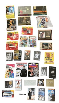 Lot 714 - JAMES BOND INTEREST; a group of assorted...
