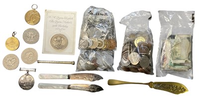 Lot 1753 - A quantity of assorted all world coins and...