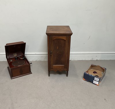 Lot 632 - HMV; a Model 103 wind-up gramophone, c1920s,...