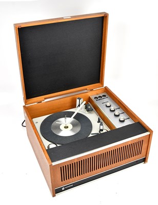 Lot 635 - PHILIPS; a 'Philharmonic' 1960s record player,...