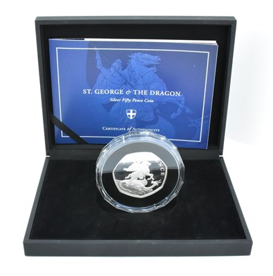 Lot 1713 - HERITAGE COINS; a St George and the Dragon...
