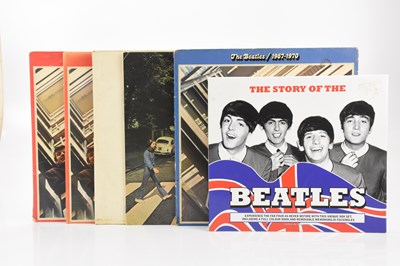 Lot 437 - THE BEATLES; five albums comprising The White...