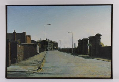 Lot 291 - FRITZ KREIDT (German, 1936-2020); oil on...