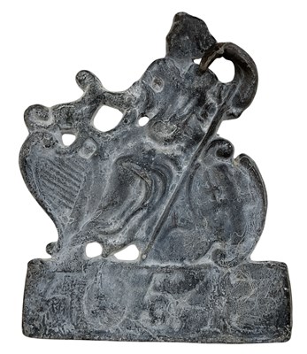 Lot 404 - A 19th century lead London assurance plaque,...