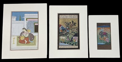 Lot 1023 - A late 19th/early 20th century Indian Mughal...