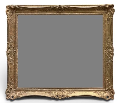 Lot 95 - A modern ornate gilt framed rectangular wall...