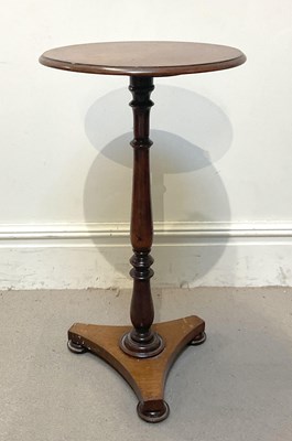 Lot 163 - A 19th century mahogany circular occasional...