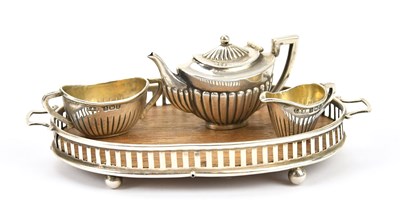 Lot 524 - LEVI & SALAMAN; an Edward VII hallmarked...