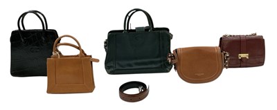 Lot 666 - Five assorted vintage lady's designer handbags,...