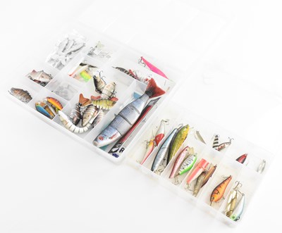 Lot 736 - A collection of modern fishing lures,...
