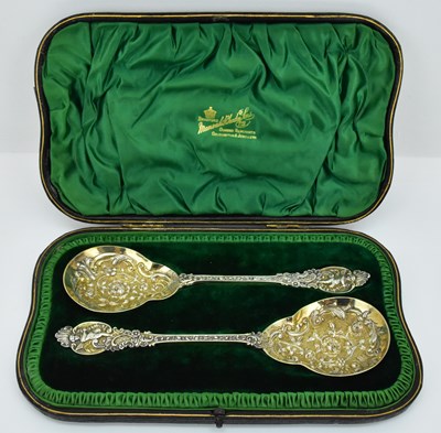 Lot 1151 - WAKELEY & WHEELER; a good set of two Edwardian...