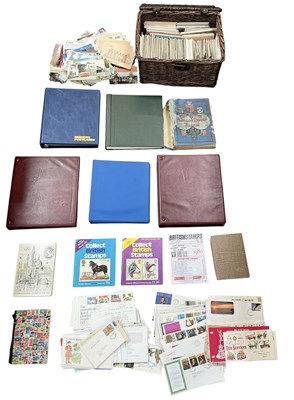 Lot 636 - A quantity of assorted all world stamps and...
