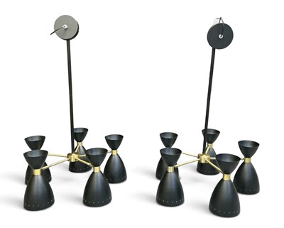 Lot 167 - JOHN LEWIS; a pair of modern contemporary...