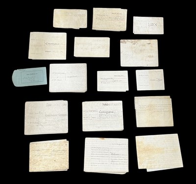 Lot 642 - A collection of approximately fifteen early...