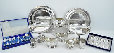 Lot 1080 - A quantity of silver plate, mostly French...