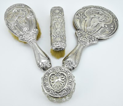Lot 1220 - CHARLES HORNER; an Edwardian Art Nouveau...
