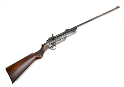 Lot 1122 - WEBLEY; a .177 service air rifle mark II, with...