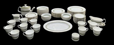Lot 758 - ROYAL DOULTON; an extensive part setting tea...