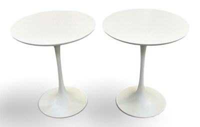 Lot 32 - MAURICE BURKE FOR ARKANA; a pair of white...