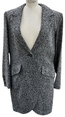 Lot 679 - YVES SAINT LAURENT; a lady's grey woollen...