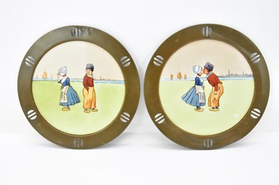 Lot 477 - AFTER ETHEL PARKINSON; a pair of Arts and...