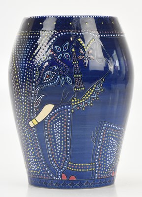 Lot 389 - SALLY TUFFIN FOR DENNIS CHINA WORKS; a vase of...