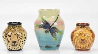 Lot 369 - SALLY TUFFIN FOR DENNIS CHINA WORKS; three Art...