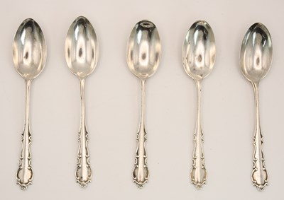 Lot 1264 - JOSIAH WILLIAMS & CO; a set of five George V...