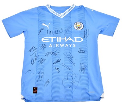 Lot 764 - MANCHESTER CITY INTEREST; an autographed...