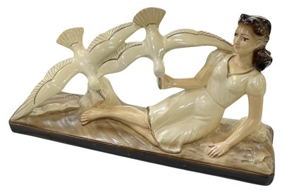 Lot 756 - An early 20th century Art Deco style French...