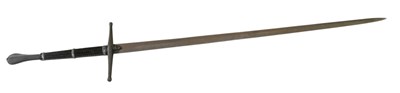 Lot 519 - A large modern decorative wall hanging sword,...