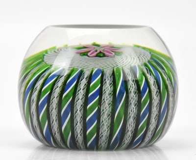 Lot 248 - PERTHSHIRE; a large circular glass paperweight,...