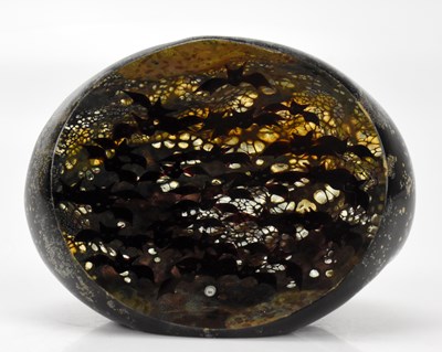 Lot 158 - WILLIAM MANSON; a rare unique paperweight...