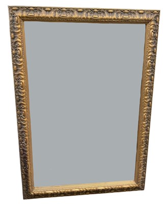 Lot 137 - A modern decorative rectangular gilt framed...